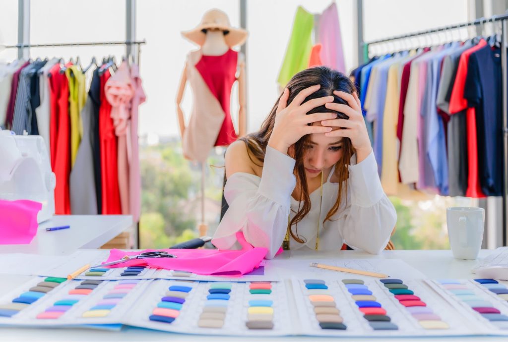 The main problems and issue of a fashion design website