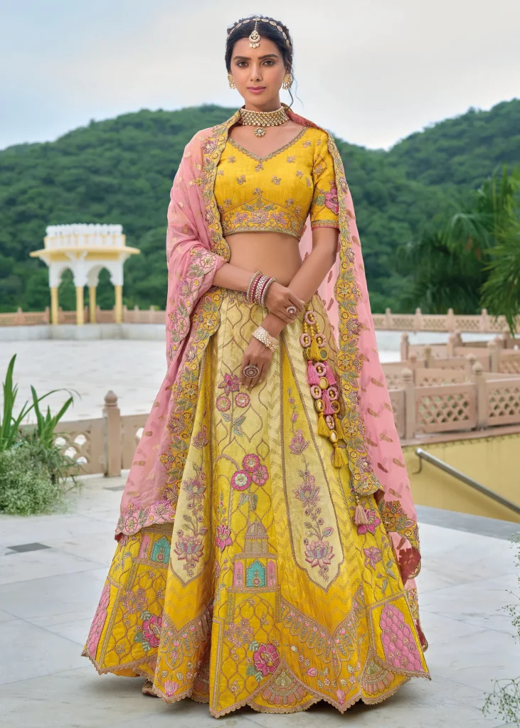 Haldi Outfit For Women 